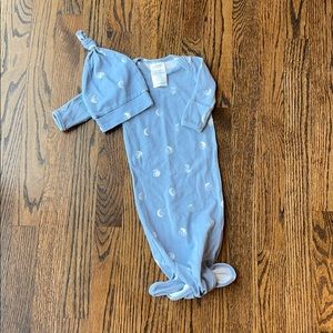 Newborn hat and gown